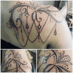 A nice feminine piece I did for her first tattoo. #tattoo #tattoos #blackandgreytattoo #femininetattoo #bodyart #girlswithtattoos #tattooedgirls #tattooartist #houstontattoo #houstontattooartist #ericsquires #ericsquirestattoos