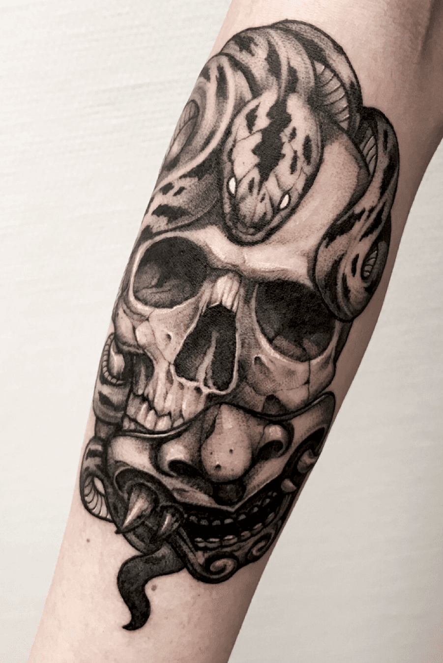 Winged Skull by Shady Smith TattooNOW
