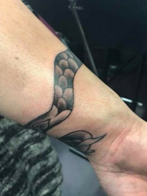 Continuation of snake tattoo!!!