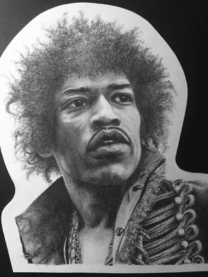 Jimi Hendrix #jimihendrix #portrait #blackandgrey #realism #pencil #sketch #drawing 