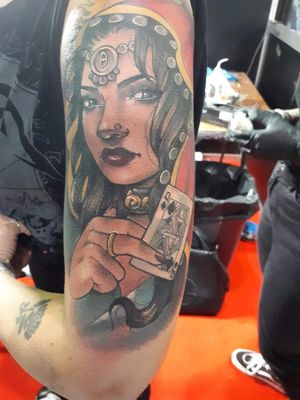 Made by Little Kaja @ tattoo convention Brussel