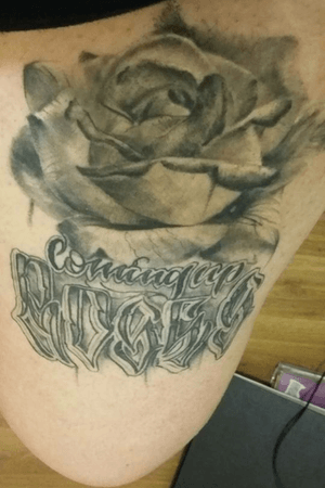 Coming Up Roses tattoo