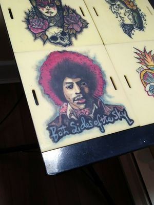 Jimmy Hendrix Psichadelic portrait #tattoo #tattoos #jimmyhendrix #hendrixtattoo #jimmyhendrixtattoo #cheyenne #practice #tattoopractice