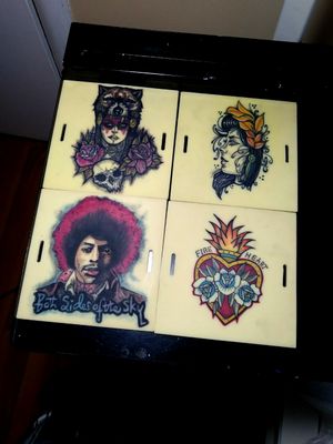 #NeoTraditionelle #neotrad #neotraditionaltattoos #traditionaltattoos Jimmy Hendrix Psichadelic portrait #tattoo #tattoos #jimmyhendrix #hendrixtattoo #jimmyhendrixtattoo #cheyenne #practice #tattoopractice