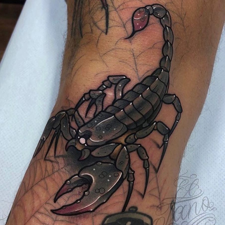 60 Traditional Scorpion Tattoo Designs For Men  Old School Ideas  Scorpion  tattoo Tattoo designs Traditional tattoo