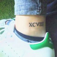 1998 Roman Numerals Tattoo Design Design Talk