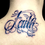 Caligraphy - Back of Neck