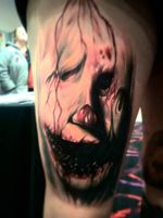 Disturbing clown #clown #gore #horror #tattoos