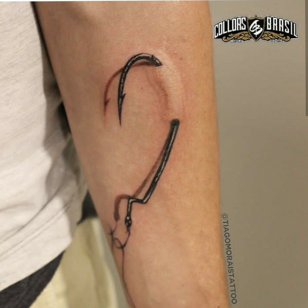 31 Fish Hook Tattoos and Their Catchy Meanings  TattoosWin