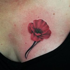 Poppy tattoo 