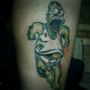 #simpsons #homersimpson #tattoo #zumbi #zumbis Simpsons Homer tattoo zumbi zumbis #comics comics