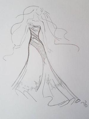 #dress #sketch #sketchstyle #drawings 