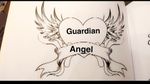My next tattoo i think, i was in a car accident for a few months ago and i survived it, so i feel like this is the way to show myself that i survived ❤️ and i had my family in heaven to look after me  ❤️ #guardianangel #caraccident #survived #ink #familyinheaven
