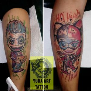 YudaArt (J.Martinez) Tattoo estilo new school Jockey & Harley Que en #eternalink #momsink #yudaart #Guatemalatattoo https://www.facebook.com/yudaartstattoos