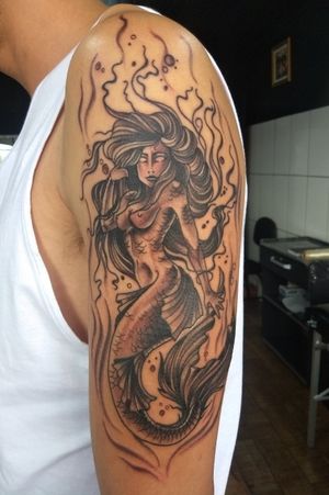 Tattoo Sereia.