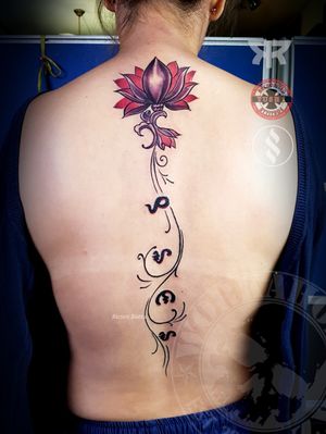 WORKAHOLINKS TATTOOUnit 6 Anonas Complex Anonas Rd. Q. C.For inquiries pm or txt to 09173580265.Lotus spine tattooSupplies from #tattoosupershop #metallicagun.Thanks to #kushsmokewear.Inks from#RadiantColorsInk#RADIANTCOLORSINK#RadiantColorsCrew#MyFavoriteWhite#tattooartmagazine #tattoomagazine #inkmaster #inkmag #inkmagazine#HelloDarknessMyOldFriend #RadiantRealBlack #MyFavoriteBlack#originaldesign #tattooartistinqc #tattooartistinmanila #tattooshopinquezoncity #tattooshopinqc #tattooshopinmanilaGood afternoon.