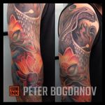 Cover up and Phoenix with lotus and fire. 