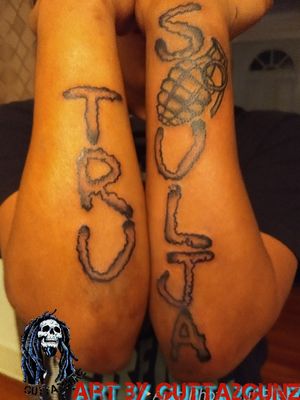 True soldier tattoo.