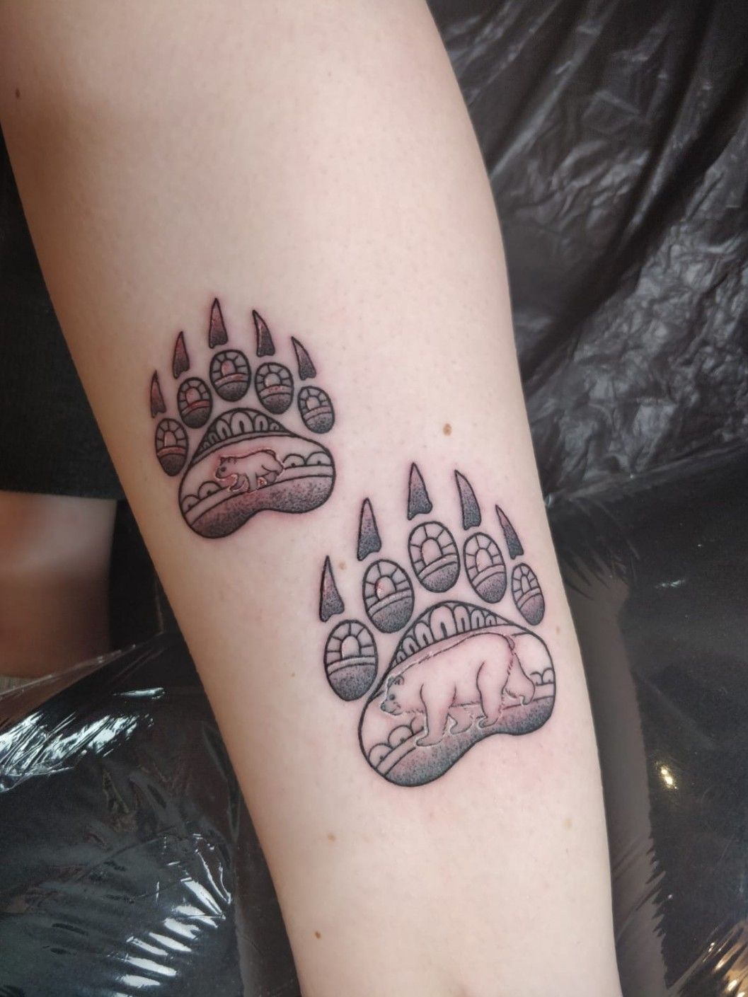 65 Cute Bear Paw Tattoo Designs  Ideas  Get Inspired  Bear paw tattoos Paw  tattoo Bear tattoos