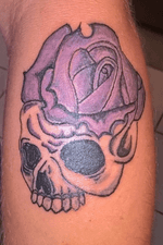 #skull #skullandrose #creativetattoo #beginner  #TattoosByDan