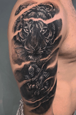 #tiger #realism #tattooartist #samurai #art 