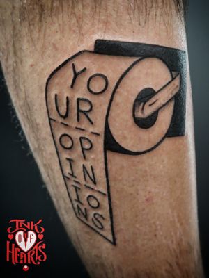 Keep your opinions ♧#Tattoo #Tattoos #TattooArtist #TattoosAndPiercings #Inked #IOH