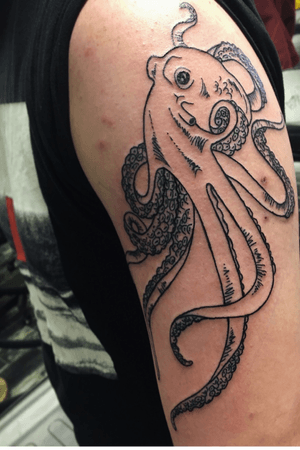 Octopus outline 