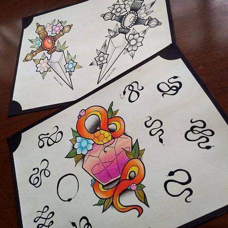 Flash tattoo