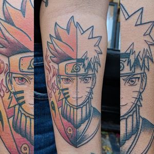 Original Naruto spilt tattoo 