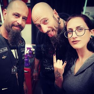 Me and the gang 🌹 (panic tattoo studio) 