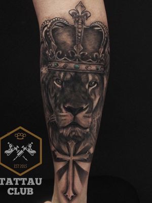Black and gray realistic tattoo 