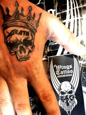 #wings.tattoo#skull#king#k1@wings.tattoo 