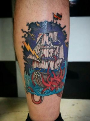 Kraken tattoo 