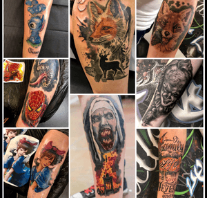 Some of my latest tattoos!