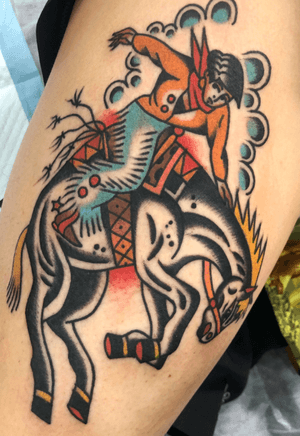 Pick from my flashbook cowboy tattoo