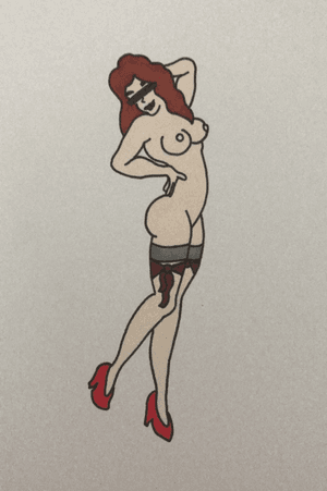 traditional pin up girl