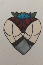 heart shaped ass