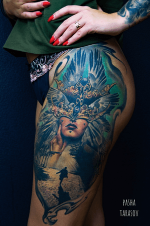 tattoo artist Pavel Tarasov