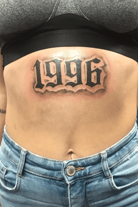 1996 tattoo by Loz McLean  Tattoogridnet