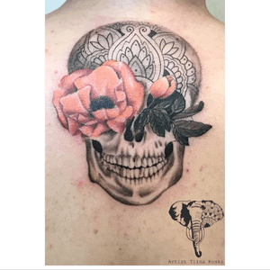 Flower skull 🌿💀