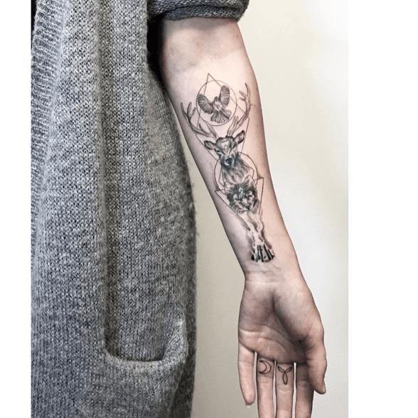 Inner Bear by Leif Hansen TattooNOW