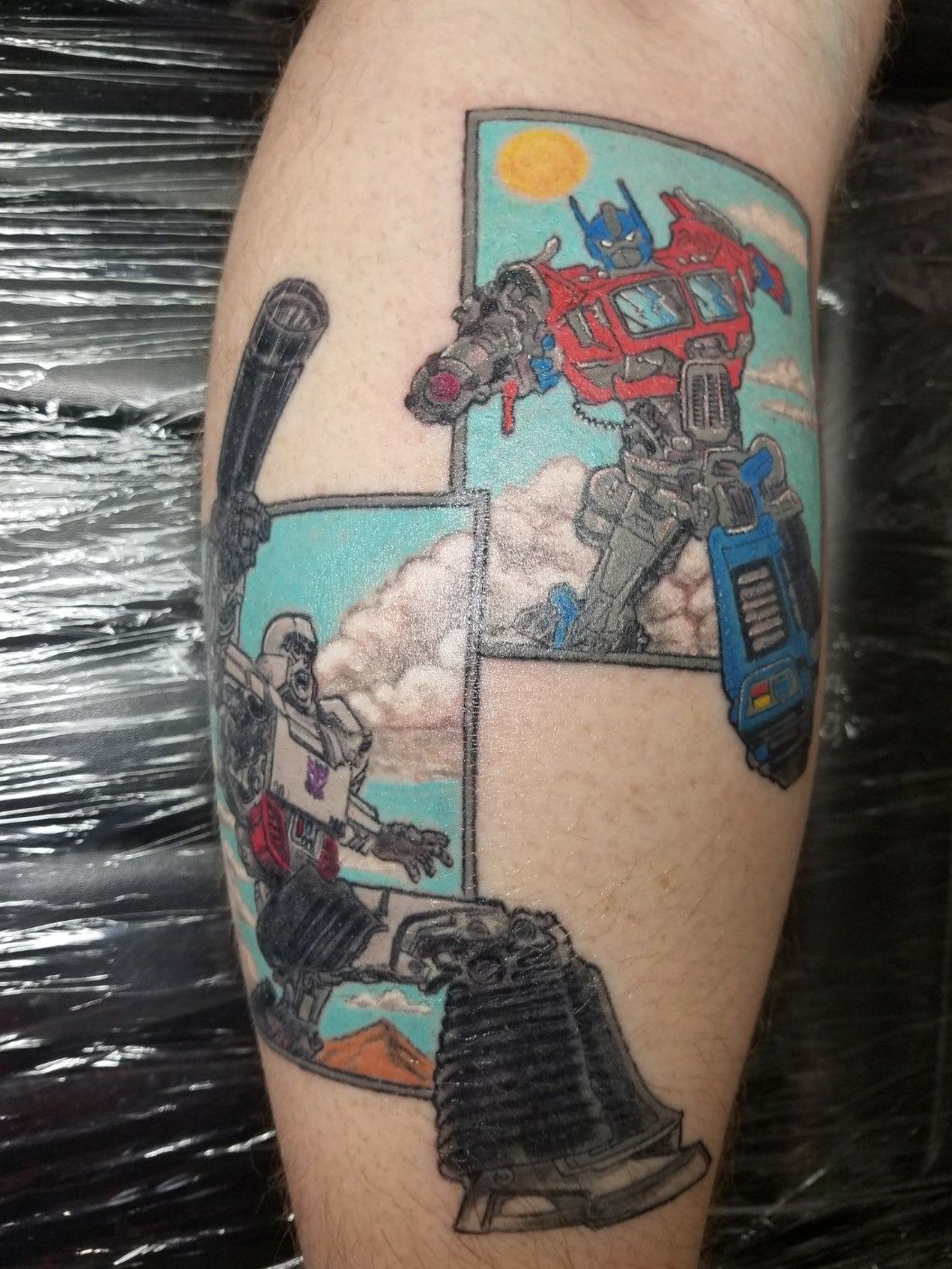 Optimus Prime  Disney tattoos Comic tattoo Transformer tattoo