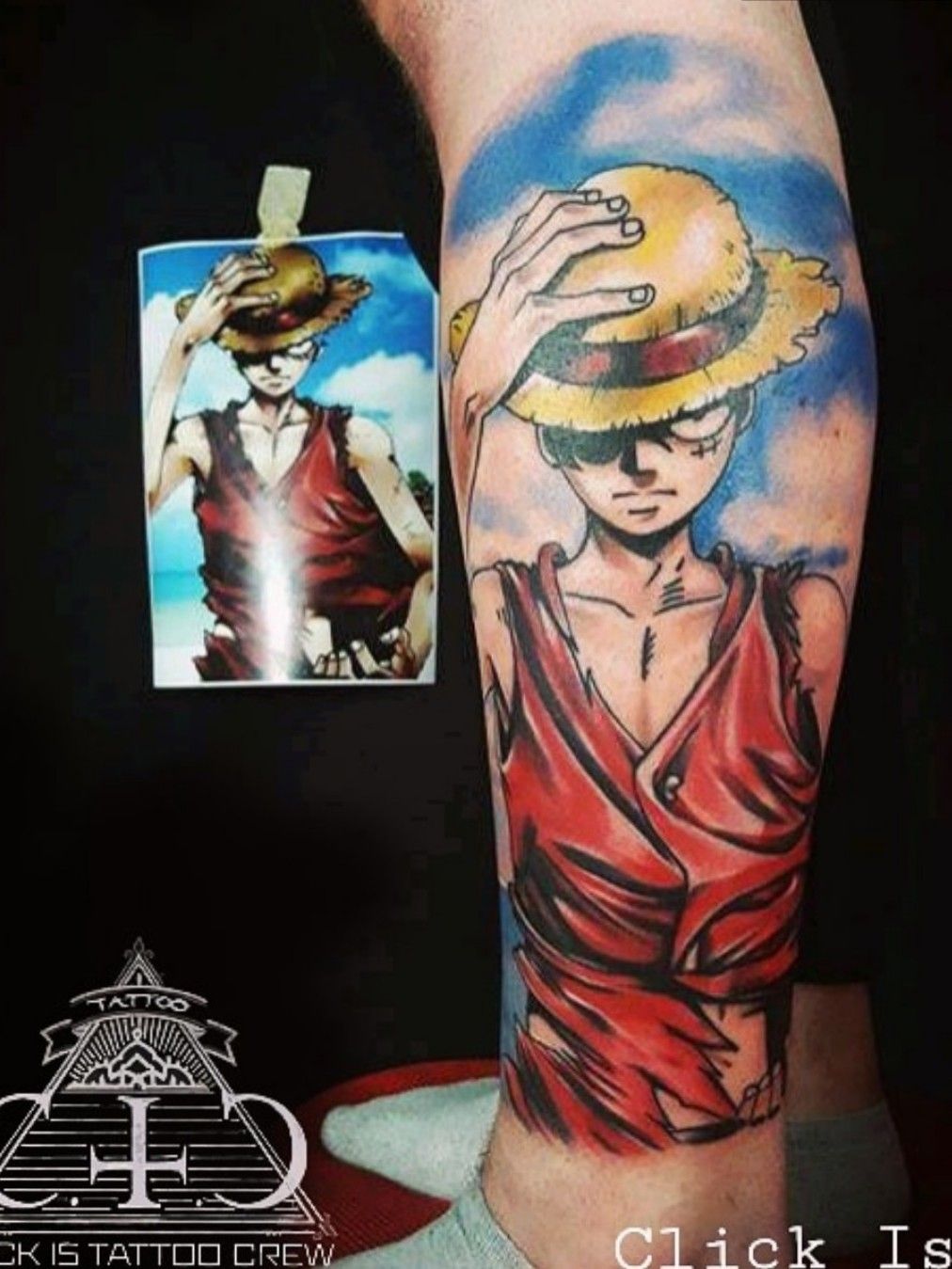 Tattoo uploaded by Click Is Tattoo Crew • Color One piece Tattoo by Click  Is• • Tattoodo