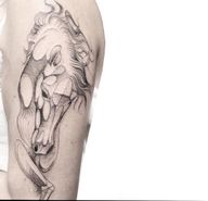 Abstract Horse Head