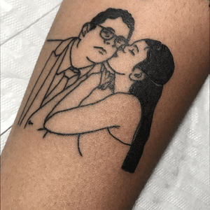 Tattoo da foto, pai e filha