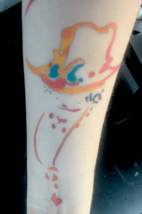 Tattoo Uploaded By Rebakah My First Tattoo Its Portgas D Ace From One Piece Tattoodo