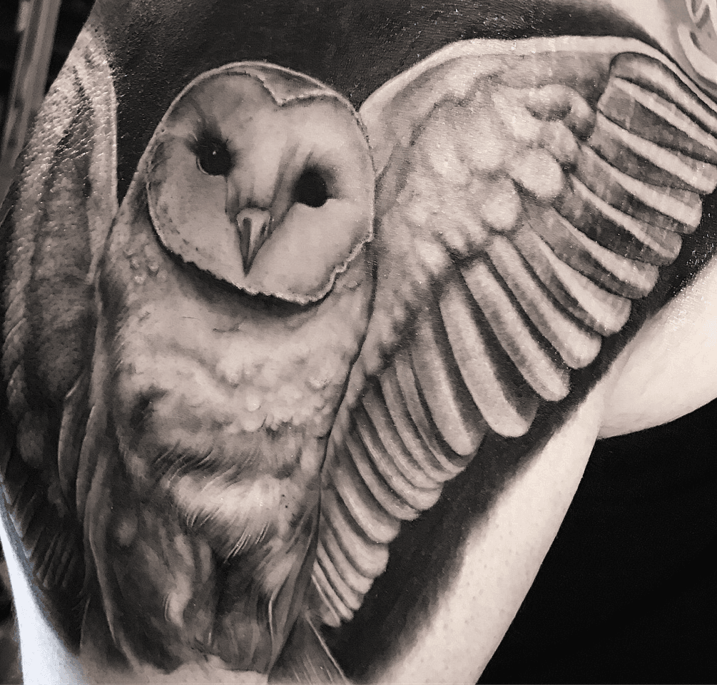 55 Amazing Flying Owl Tattoos Ideas