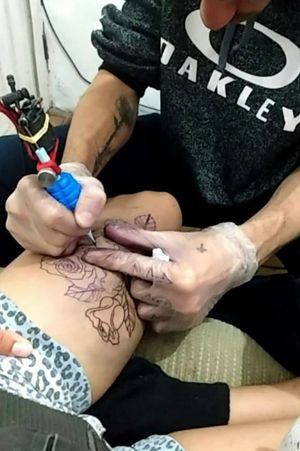 Tattoo em cobaia