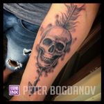 Skull and Feather#peterbogdanov #bealegend #legendink legendink.com
