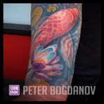 Koi Fish Cover Up #peterbogdanov #bealegend #legendink legendink.com